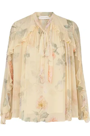 ZIMMERMANN Dames, Blouses & Shirts, Geel, Maat: XS