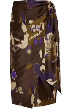 Max Mara Dames, Rokken, Veelkleurig, Maat: M Zijde