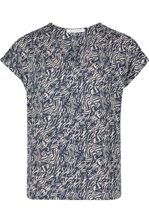 Betty & Co Dames, Blouses & Shirts, Blauw, Maat: L