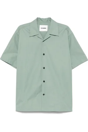 Jil Sander Heren, Overhemden, Groen, Maat: XL