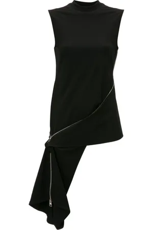 J.W.Anderson Dames, Tops, Zwart, Maat: XS Katoen