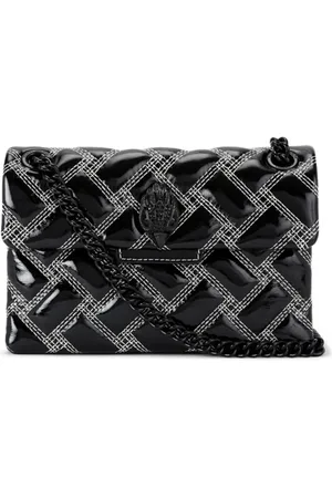 Kurt Geiger Dames, Tassen, Zwart, Maat: ONE Size Leer