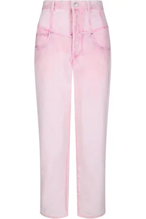Isabel Marant Dames, Jeans, Roze, Maat: XS Katoen