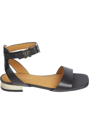 Tommy Hilfiger Dames, Schoenen, Zwart, Maat: 36 EU Leer