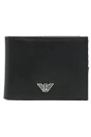 Emporio Armani Heren, Accessoires, Zwart, Maat: ONE Size Leer