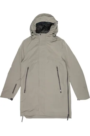 KRAKATAU Heren, Mantels, Groen, Maat: M Nylon
