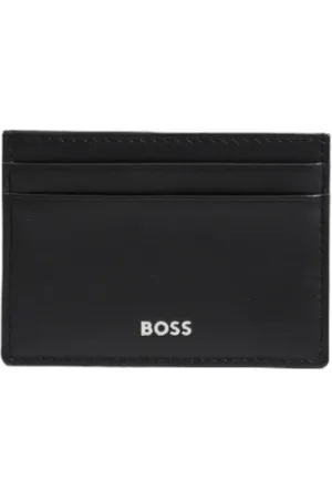 HUGO BOSS Heren, Accessoires, Zwart, Maat: ONE Size Leer