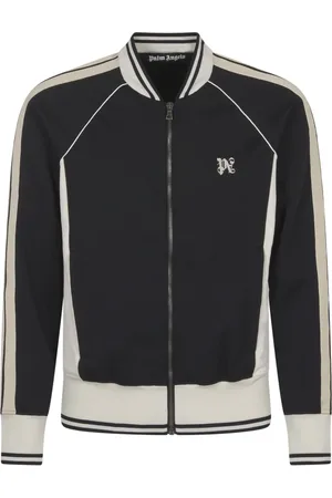 Palm Angels Heren, Sweatshirts & Hoodies, Zwart, Maat: 2XL Poliester
