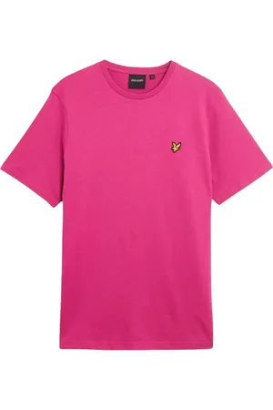 Lyle & Scott Heren, Tops, Roze, Maat: S Katoen