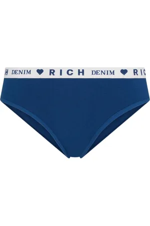 John Richmond Dames, Ondergoed, Blauw, Maat: XS Denim