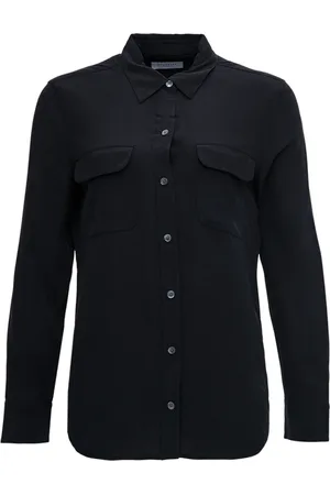 Equipment Dames, Blouses & Shirts, Zwart, Maat: S Zijde