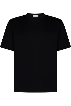 Jil Sander Heren, Tops, Zwart, Maat: S Katoen
