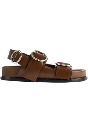 Jil Sander Dames, Schoenen, Bruin, Maat: 35 EU Leer