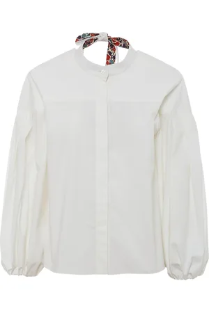 La DoubleJ Dames, Blouses & Shirts, Wit, Maat: XL Katoen