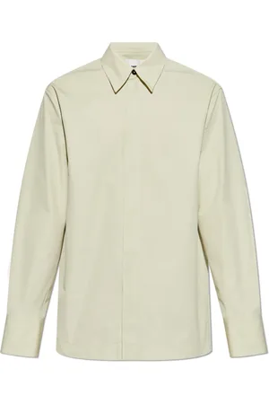 Jil Sander Heren, Overhemden, Groen, Maat: XL Katoen