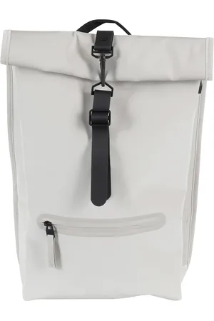 Rains Heren, Tassen, Wit, Maat: ONE Size