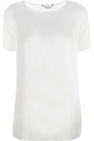 Max Mara Dames, Tops, Wit, Maat: XL Katoen