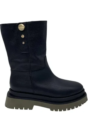 Borbonese Dames, Schoenen, Zwart, Maat: 37 EU Leer