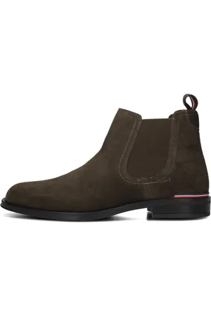 Tommy Hilfiger Heren, Schoenen, Groen, Maat: 41 EU Leer