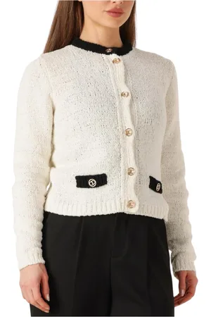 Twin-Set Dames, Truien, Wit, Maat: M