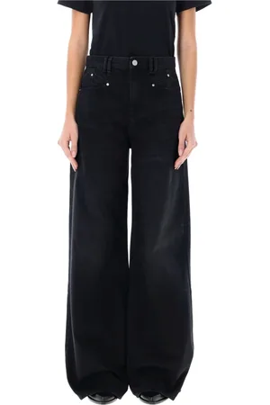 Isabel Marant Dames, Jeans, Zwart, Maat: S Katoen