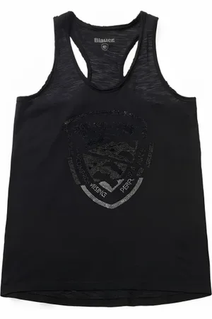 Blauer Dames, Tops, Zwart, Maat: XS Katoen
