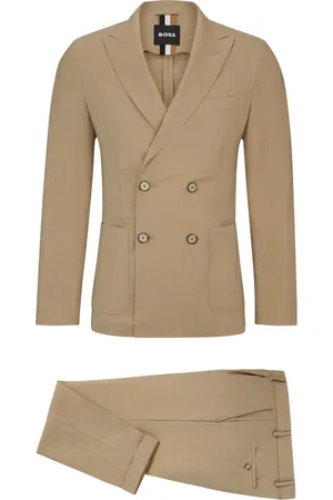 HUGO BOSS Heren, Pakken, , Maat: M Wol