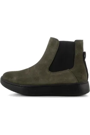 Woden Dames, Schoenen, Groen, Maat: 37 EU Leer