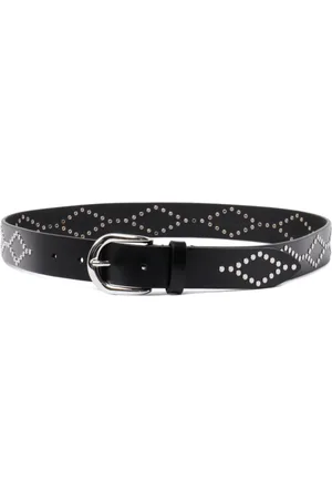 Isabel Marant Dames, Accessoires, Zwart, Maat: 85 CM Leer