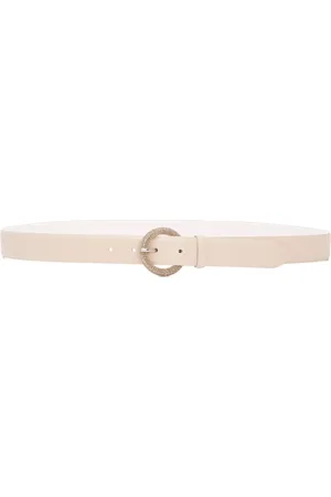 Orciani Dames, Accessoires, Wit, Maat: 90 CM Leer