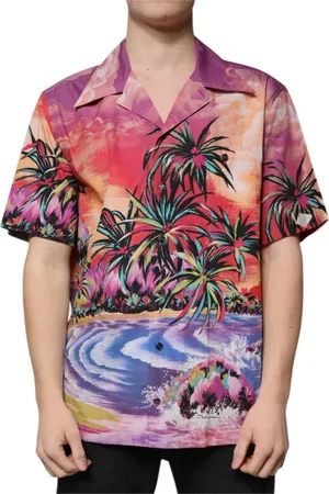 Dolce & Gabbana Heren, Overhemden, Veelkleurig, Maat: XL Katoen