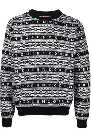 Kenzo Heren, Truien, Veelkleurig, Maat: L Wol