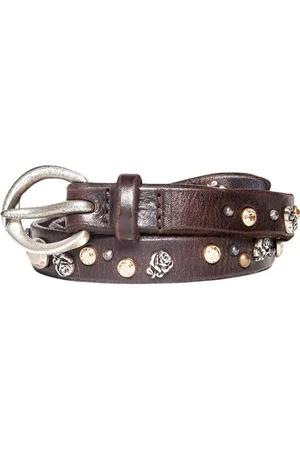 Orciani Dames, Accessoires, Bruin, Maat: 90 CM Leer