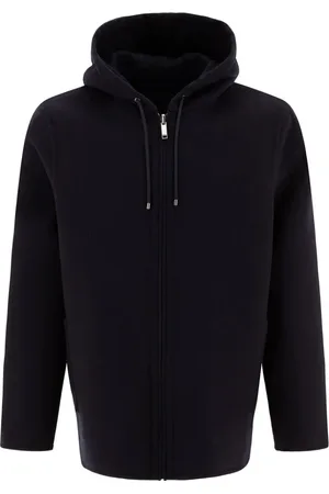 VALENTINO GARAVANI Heren, Sweatshirts & Hoodies, Blauw, Maat: 2XL Zijde