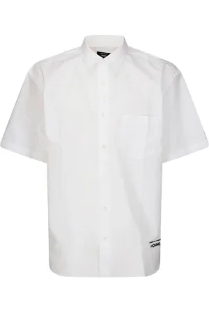 Comme des Garçons Heren, Overhemden, Wit, Maat: M