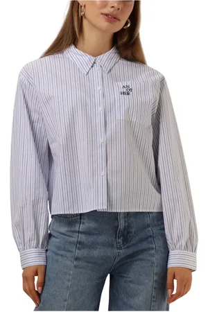 ANOTHER LABEL Dames, Blouses & Shirts, Blauw, Maat: XL