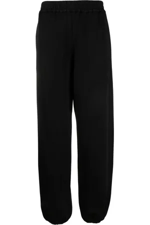 Jil Sander Dames, Broeken, Zwart, Maat: M Viscose