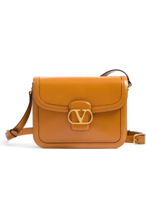 VALENTINO GARAVANI Heren, Tassen, Geel, Maat: ONE Size Leer