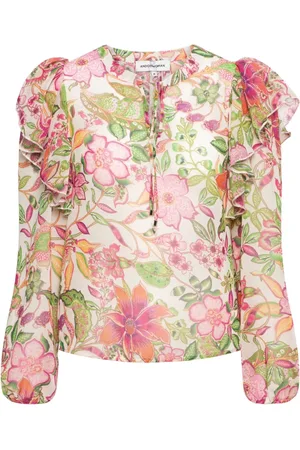 &Co Woman Dames, Blouses & Shirts, Veelkleurig, Maat: XL Poliester