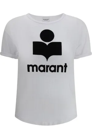 Isabel Marant Dames, Tops, Wit, Maat: L Linnen