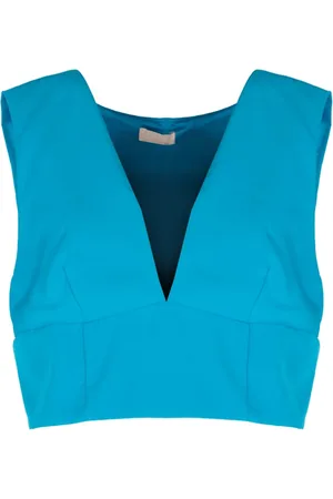 Liu Jo Dames, Tops, Blauw, Maat: L
