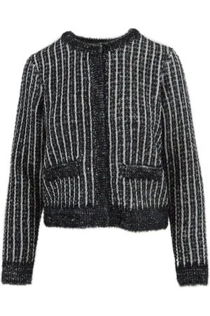Karl Lagerfeld Dames, Truien, Zwart, Maat: M Katoen