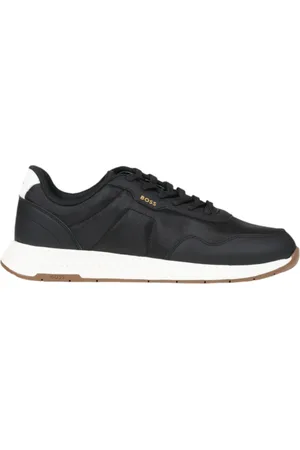 HUGO BOSS Heren, Schoenen, Zwart, Maat: 41 EU Poliester