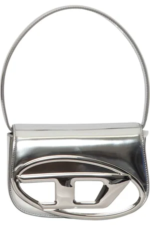 Diesel Dames, Tassen, Grijs, Maat: ONE Size Leer
