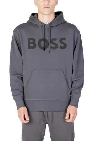 HUGO BOSS Heren, Sweatshirts & Hoodies, Grijs, Maat: S Katoen