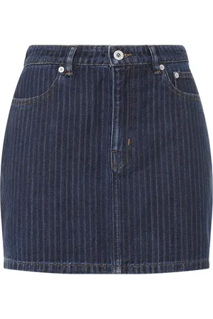 Kenzo Dames, Rokken, Blauw, Maat: W26 Katoen