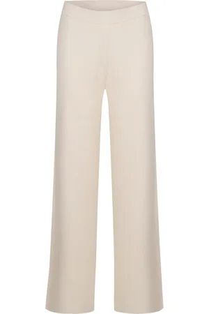 P.A.R.O.S.H. Dames, Broeken, Wit, Maat: XS Viscose