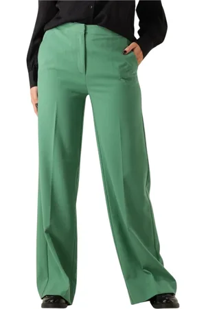 ANOTHER LABEL Dames, Broeken, Groen, Maat: XL