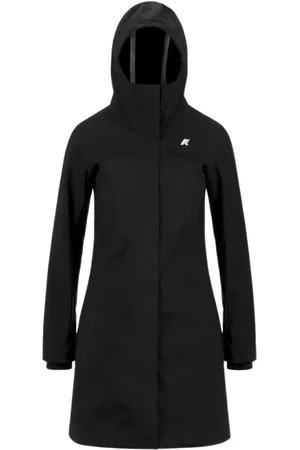 K-Way Dames, Mantels, Zwart, Maat: XL