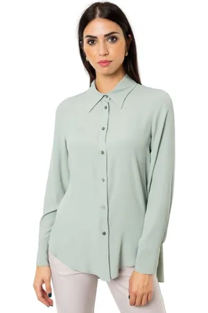 Beatrice B Dames, Blouses & Shirts, Groen, Maat: L Zijde